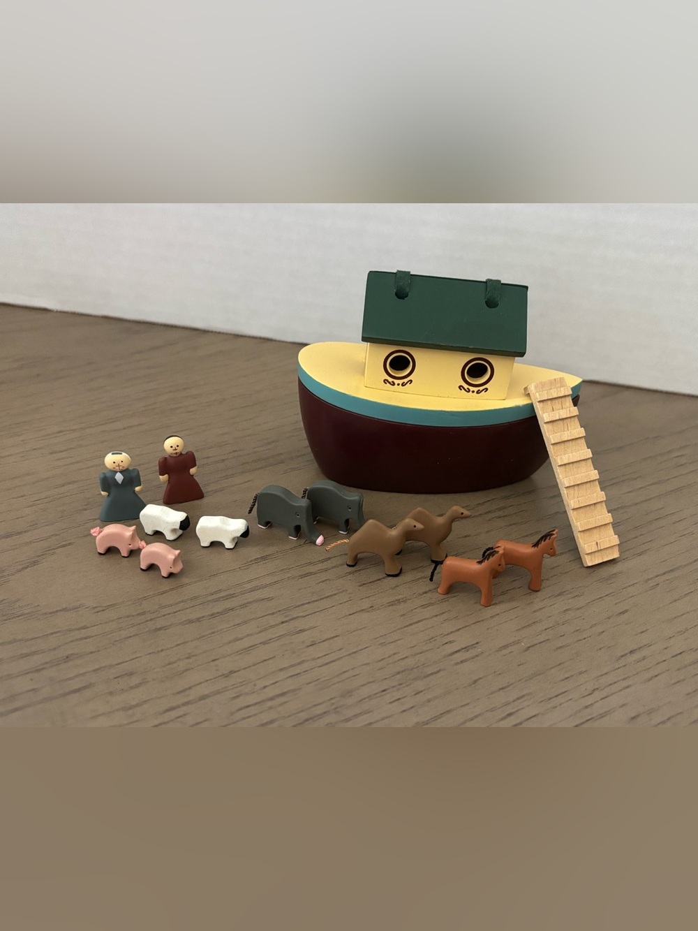 American Girl Doll Complete Felicity Noah’s Ark Set With Animals, People, Ladder